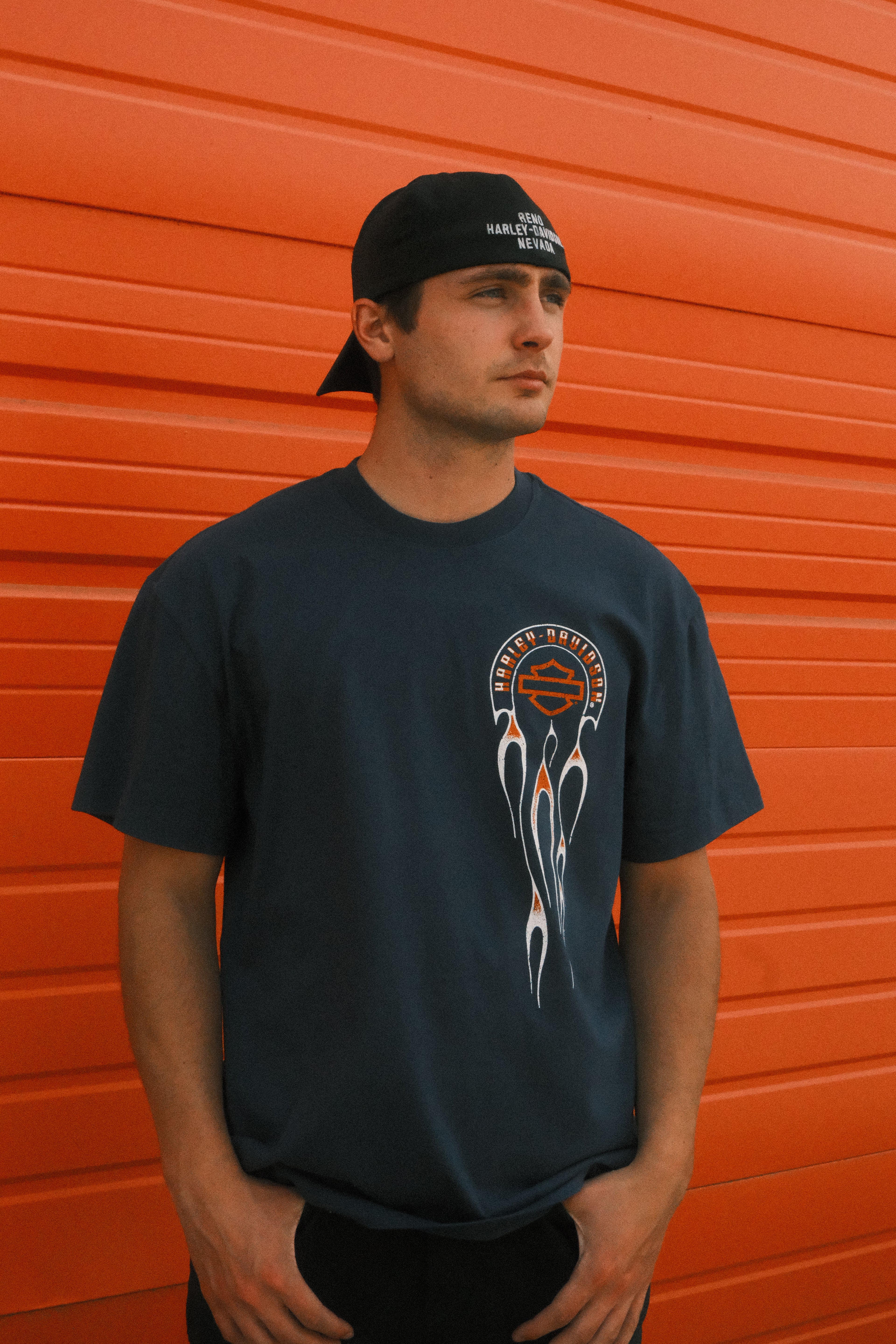 Pinned Down Mood - Indigo - T-Shirt