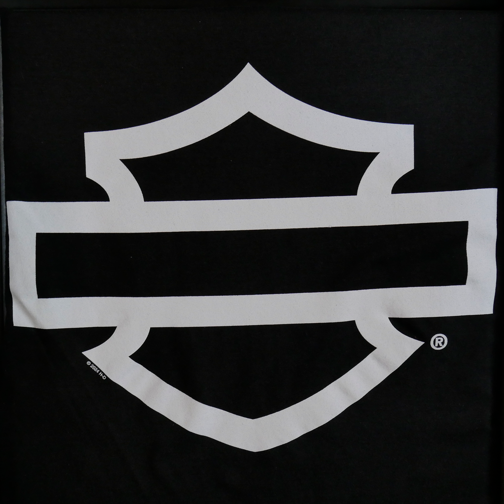 White Bar and Shield T-Shirt