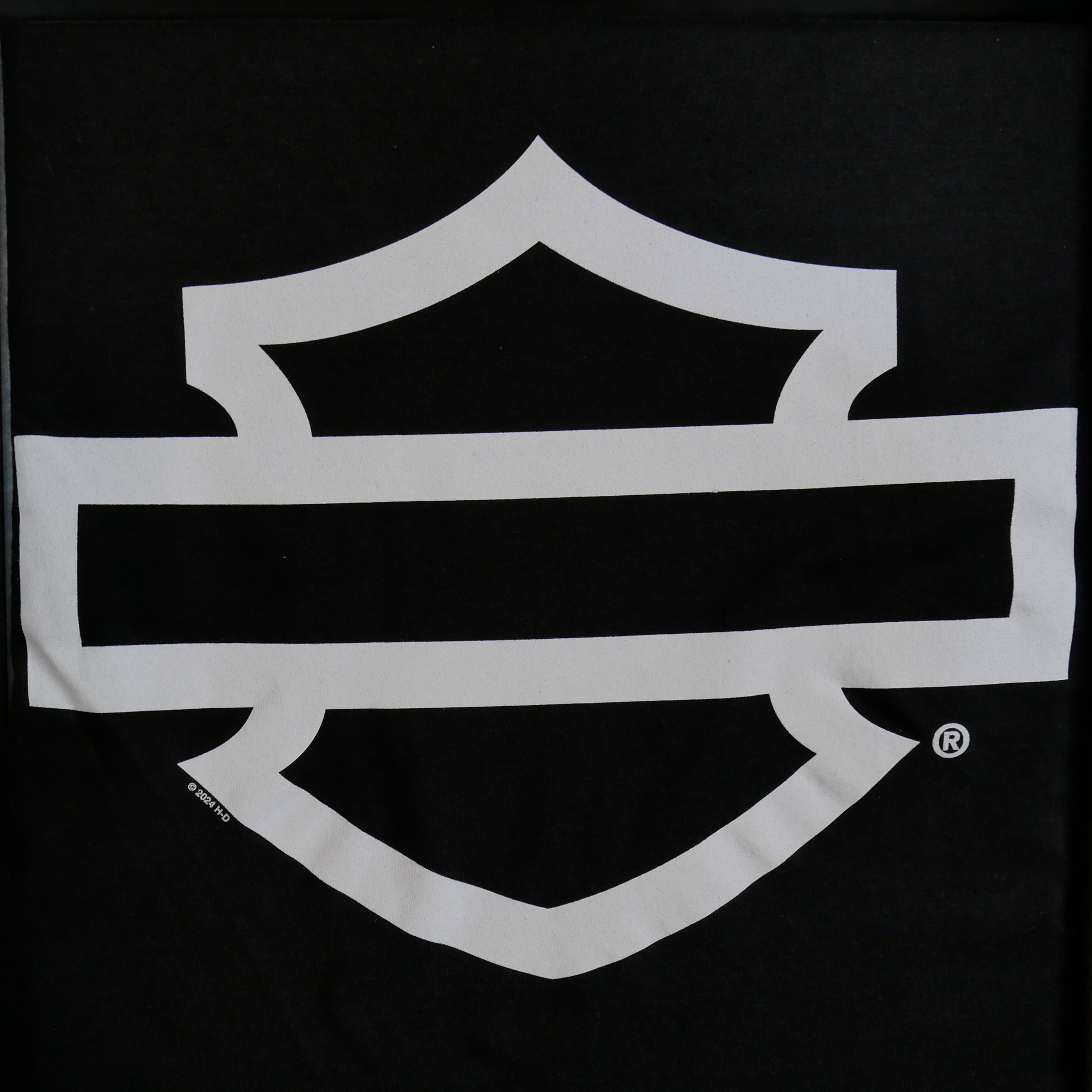 White Bar and Shield T-Shirt