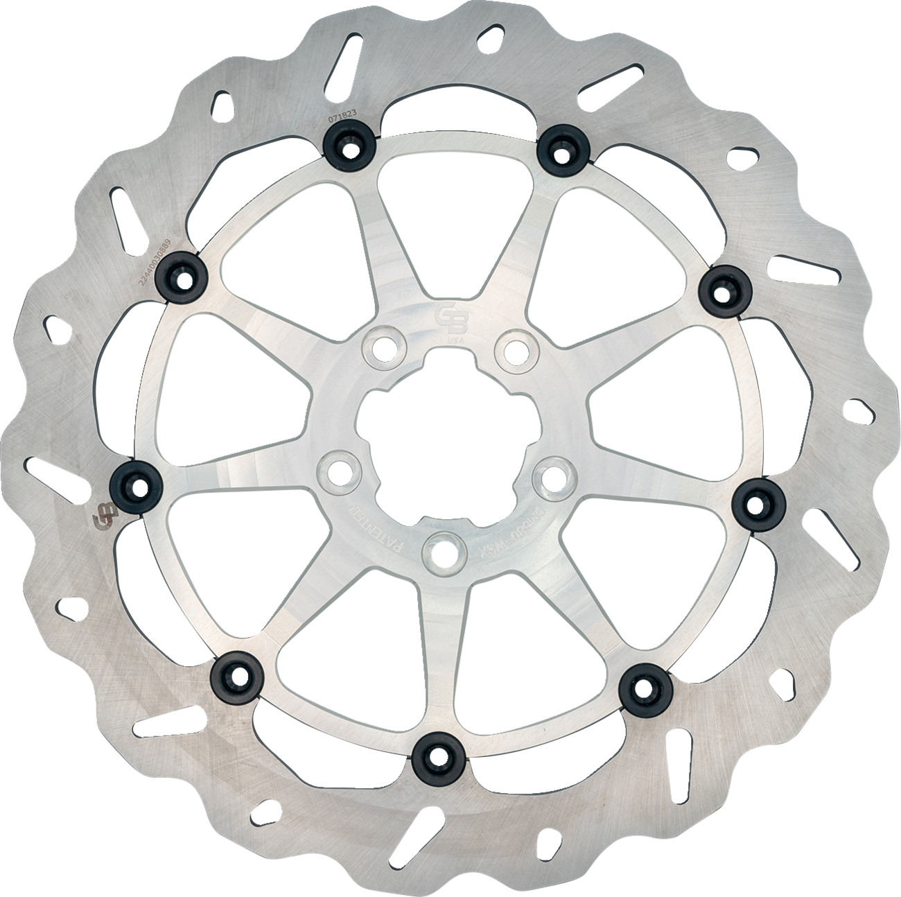 Wave® Brake Rotors - Front - Silver