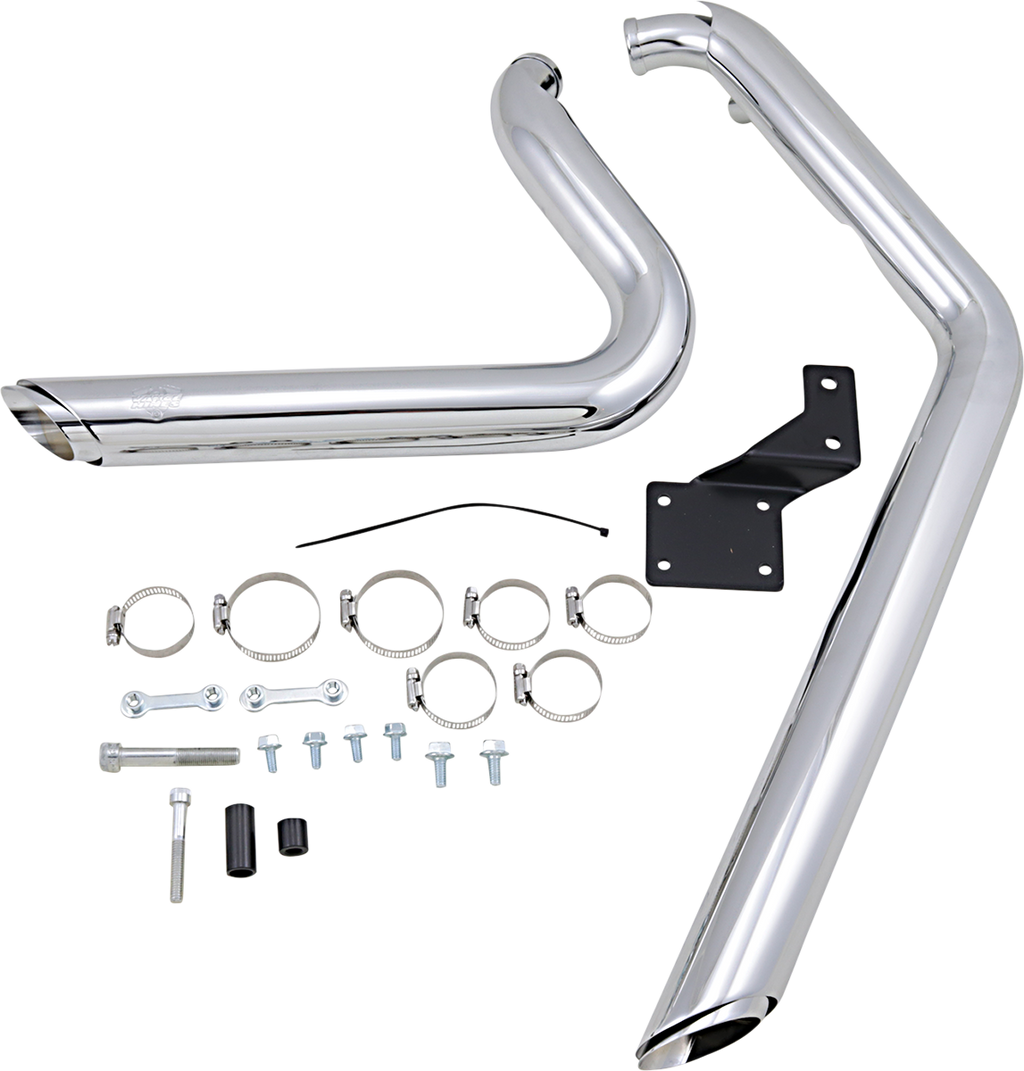 Shortshots Staggered Exhaust System