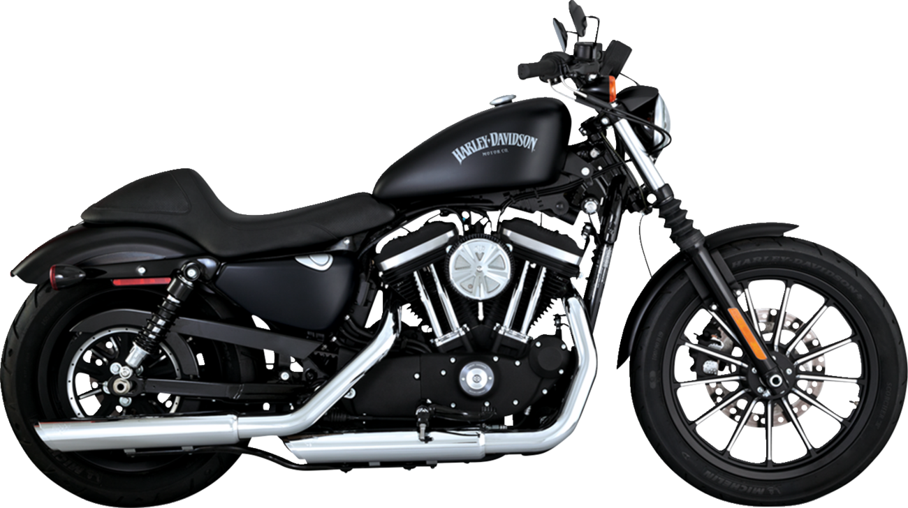 3" Twin Slash Slip-On Mufflers