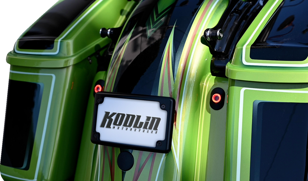 Curved License Plate Kit