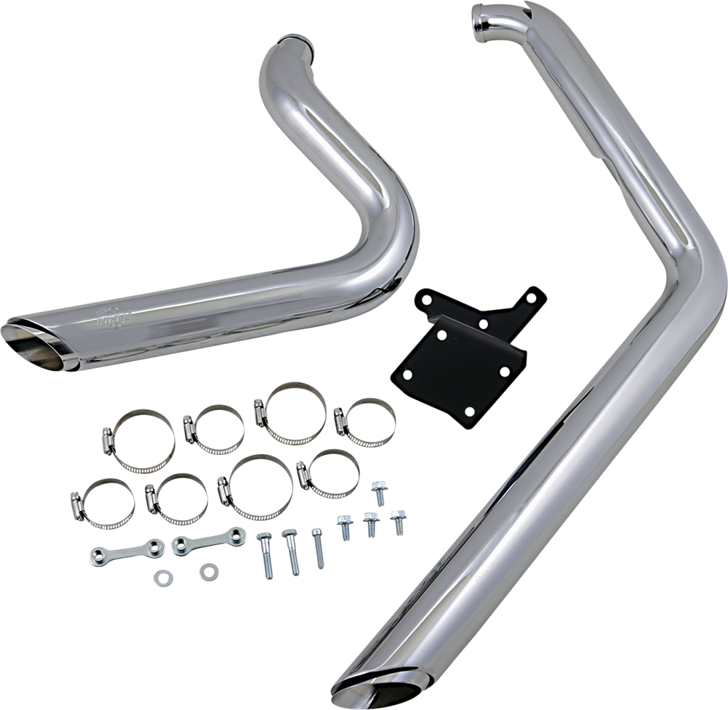 Shortshots Staggered Exhaust System