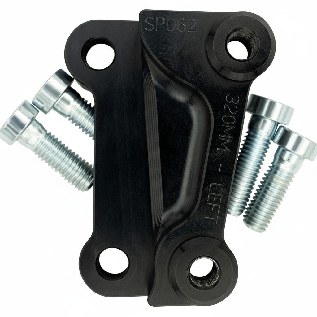 Brake Caliper Bracket - 12.5" - Left