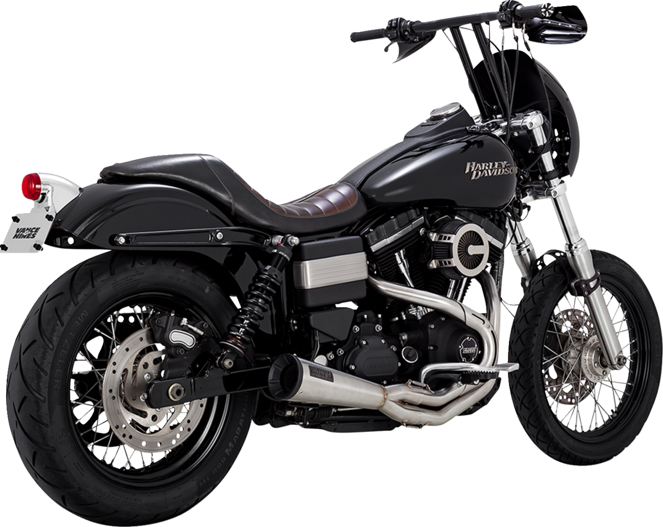 2-into-1 Upsweep Exhaust System