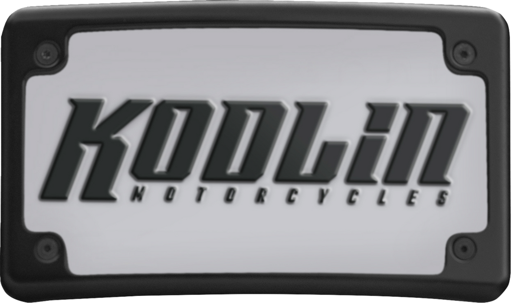 Curved License Plate Kit
