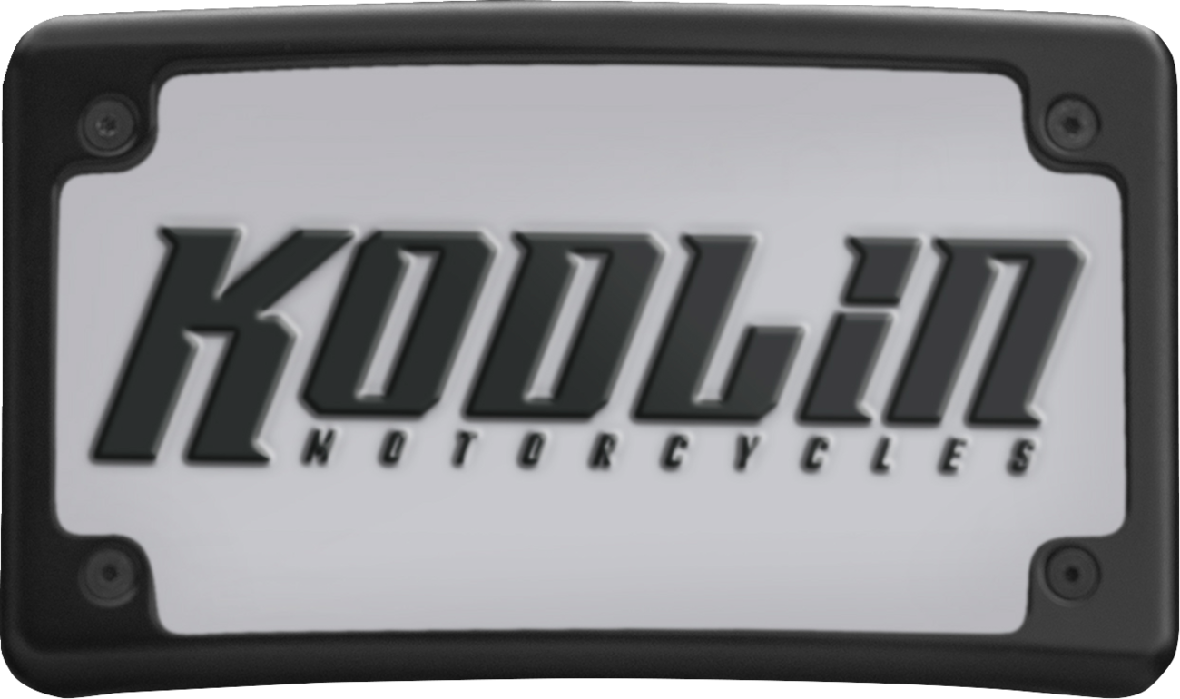 Curved License Plate Kit