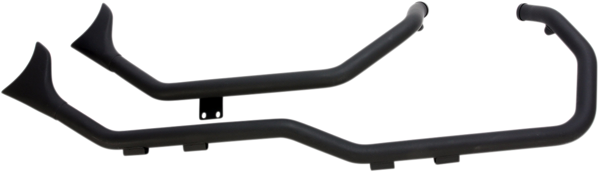 1-3/4" Side-by-Side Upsweep Fishtail Exhaust System