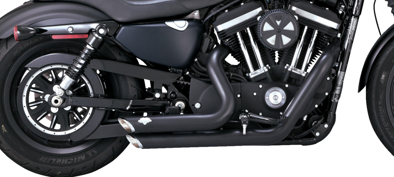 Shortshots Staggered Exhaust System