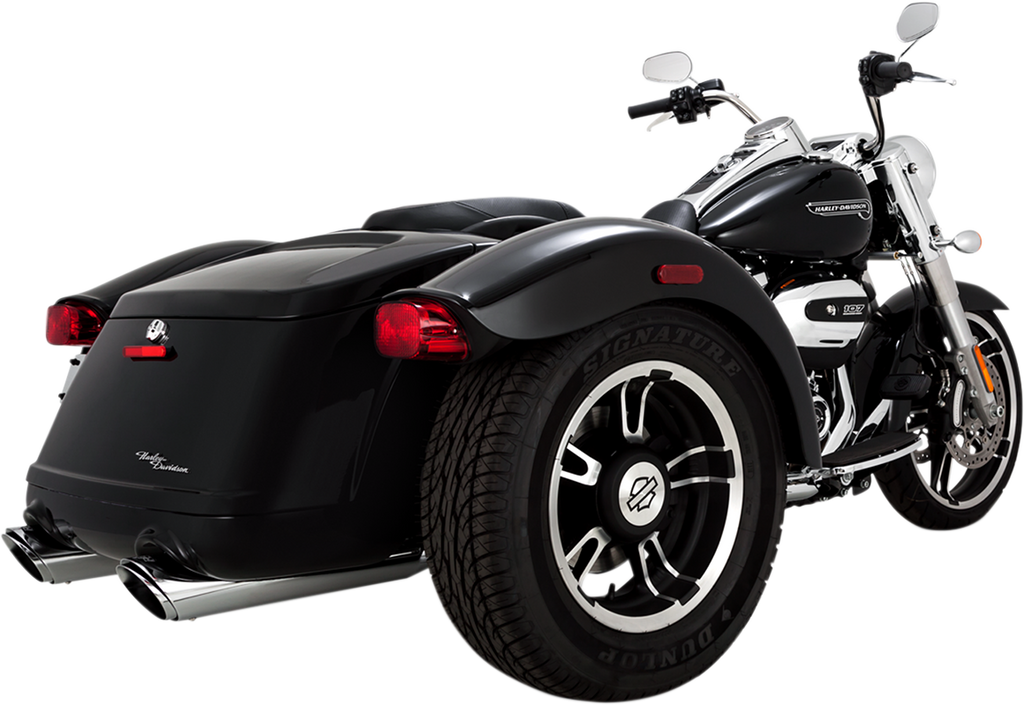 Twin Slash Slip-On Mufflers