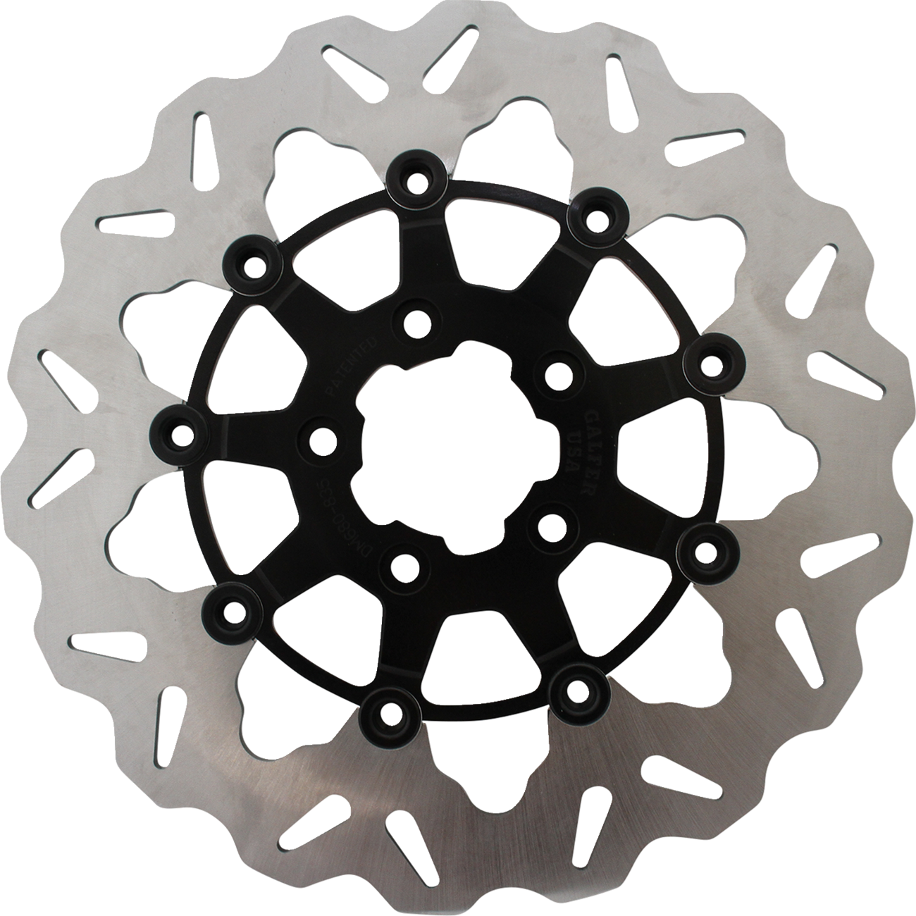 Wave® Brake Rotor - Front - Black