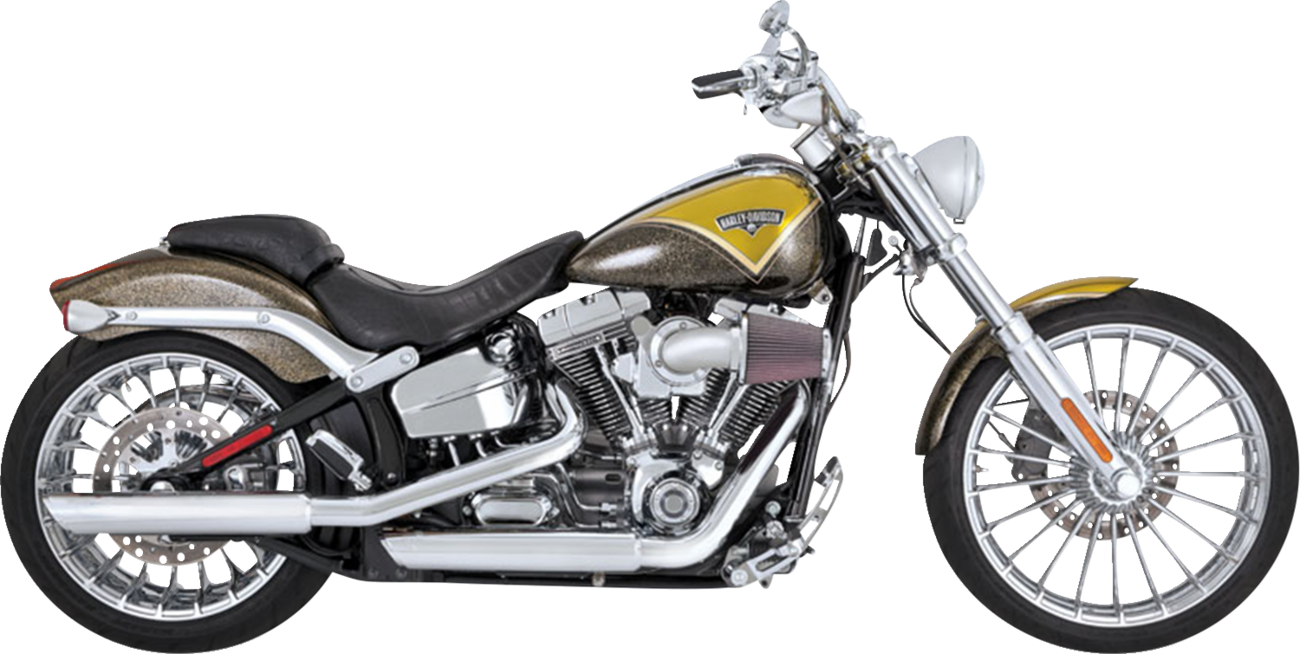 3" Twin Slash Slip-On Mufflers