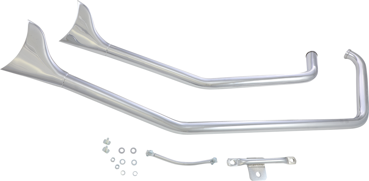 1-3/4" Upsweep Fishtail Drag Pipes