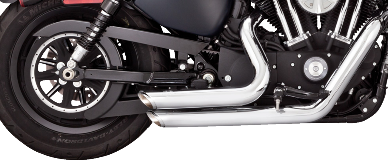 Shortshots Staggered Exhaust System