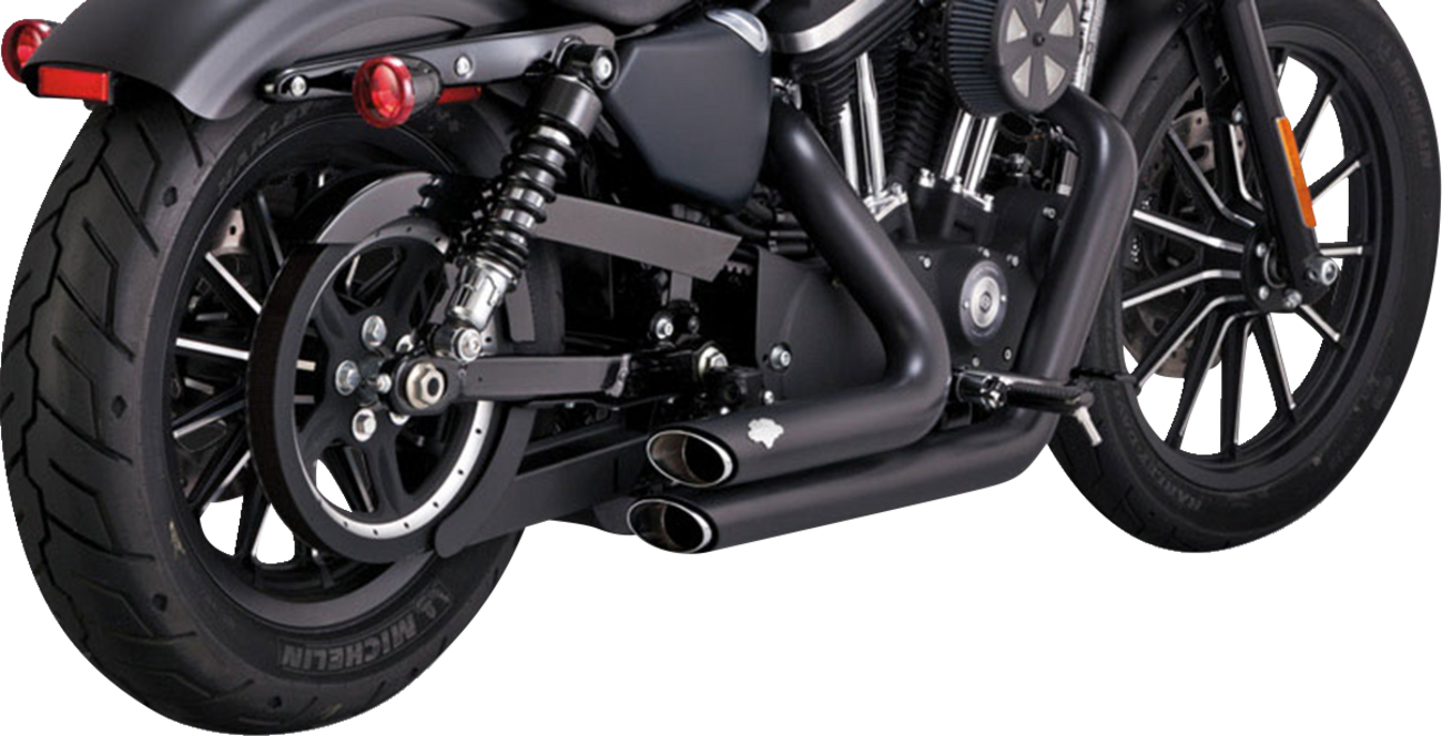 Shortshots Staggered Exhaust System