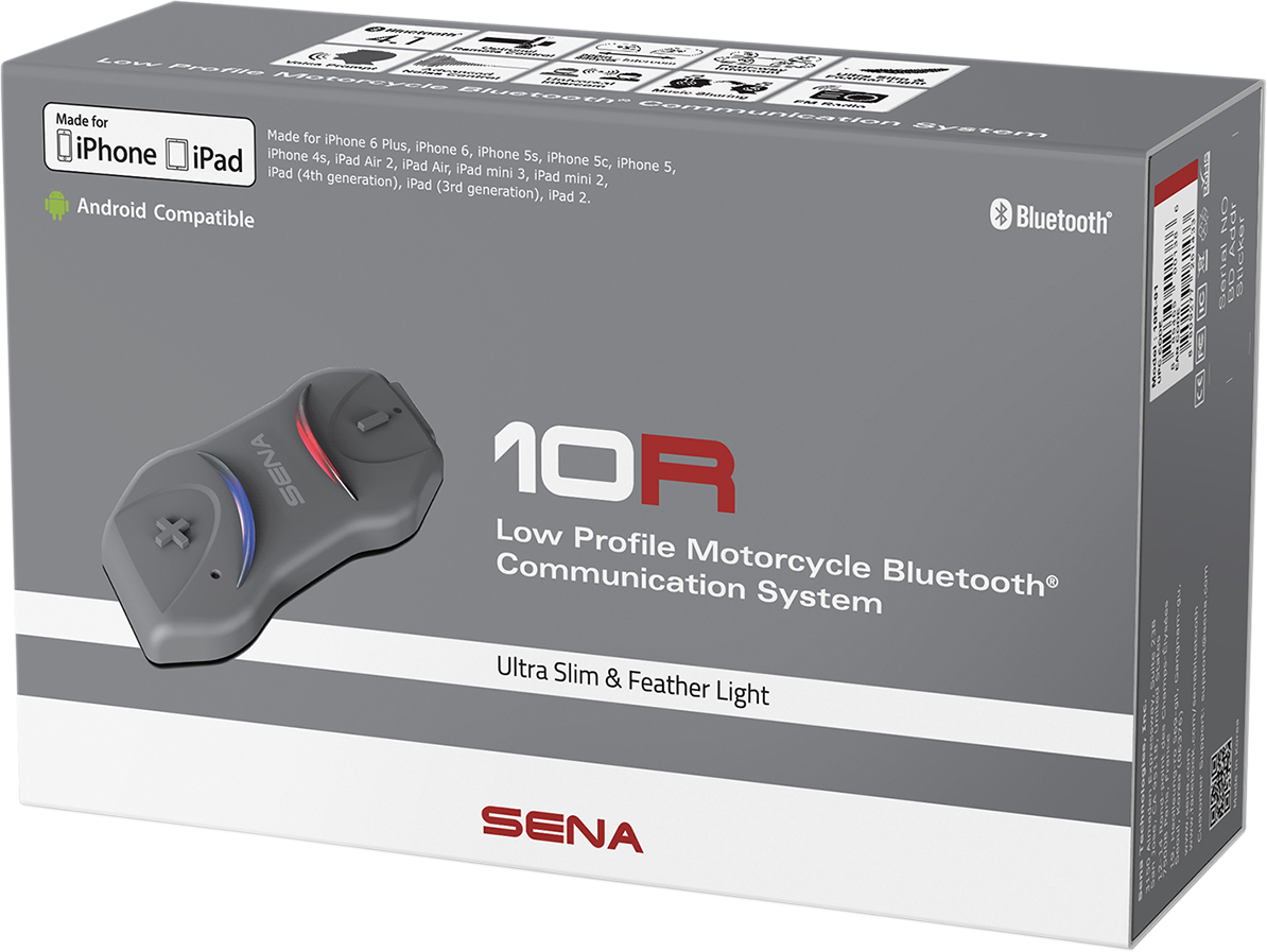 10R Low-Profile Bluetooth® Headset & Intercom
