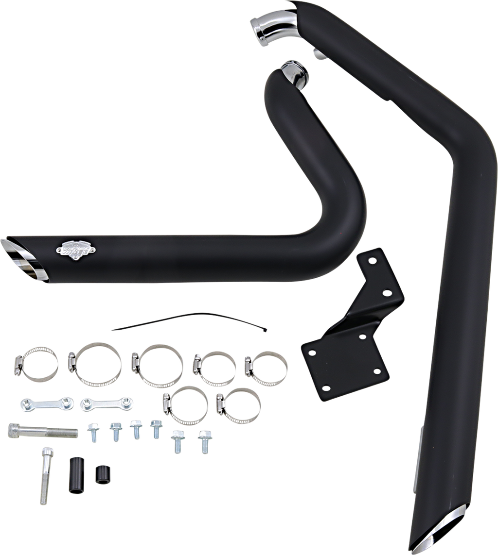 Shortshots Staggered Exhaust System
